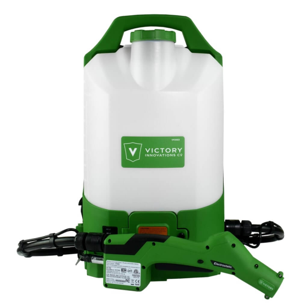 Victory Cordless Electrostatic Backpack Sprayer .