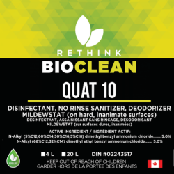 Bioclean | Quat10 | Zero Waste Restaurant Cleaning Products with Innovative Refillery Solution